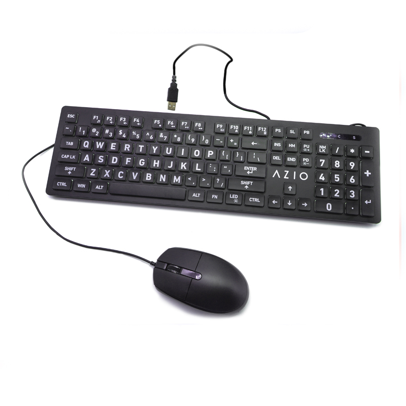 Gaming E-Sports kablet tastatur og mus sæt